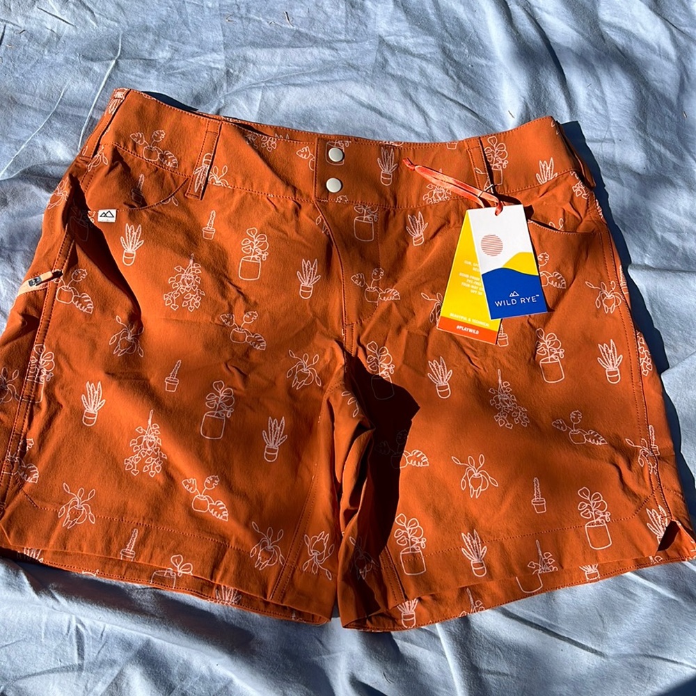 Wild Rye Freda Short-Terracotta. Mountain bike shorts.